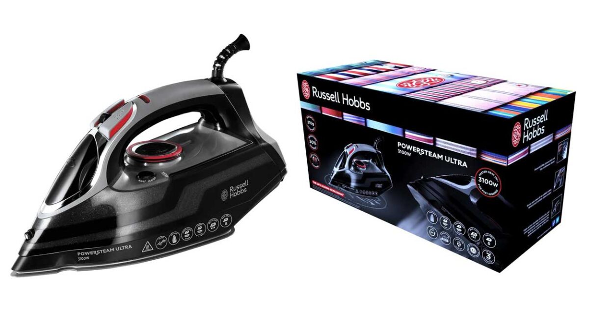 Plancha Russell Hobbs Powersteam Ultra de 3100W