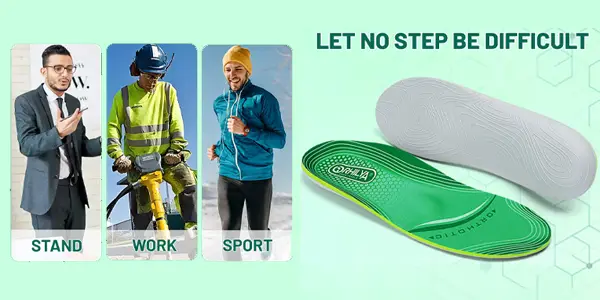 Plantillas ortopédicas IFITNA para fascitis plantar