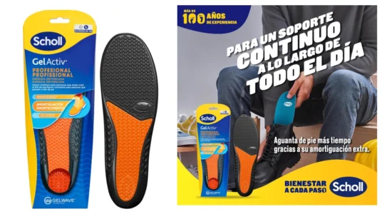 plantillas de gel Scholl GelActiv Professional