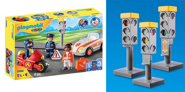 Playmobil 1, 2, 3 Héroes día a Día chollo