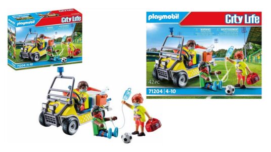 PLaymobil City Life coche de rescate barato