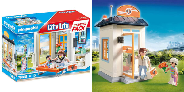 Pack Playmobil Pediatra City Life