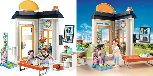 Pack Playmobil Pediatra City Life