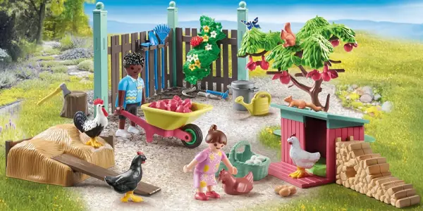 Playmobil My Life Corral de Pollos