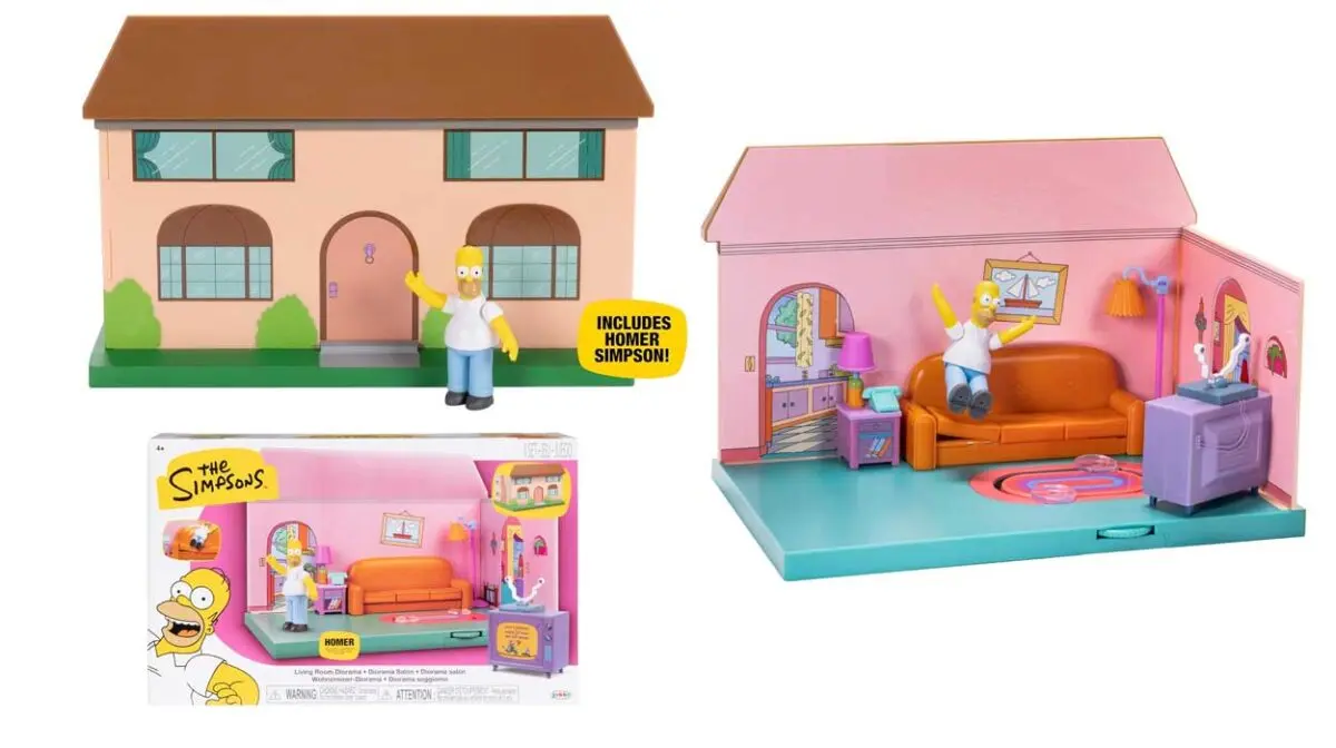 PLayset Disney Casa de Los Simpsons con figura de Homer