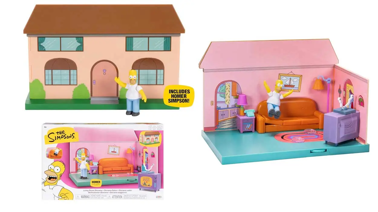 Disney The Simpsons Playset casa de Los Simpsons barata