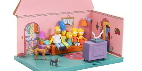 Disney The Simpsons Playset casa de Los Simpsons oferta