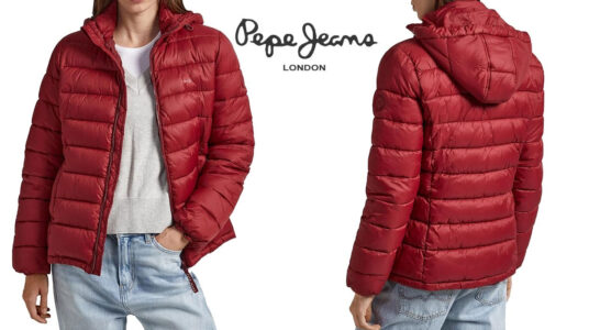 Plumífero Pepe Jeans Maddie Short Puffer Jacket barato