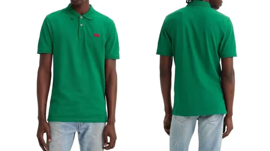 polo Levi’s Slim Housemark verde hombre barato