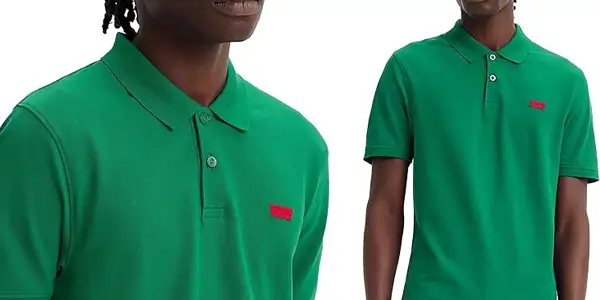 polo Levi’s Slim Housemark verde hombre oferta