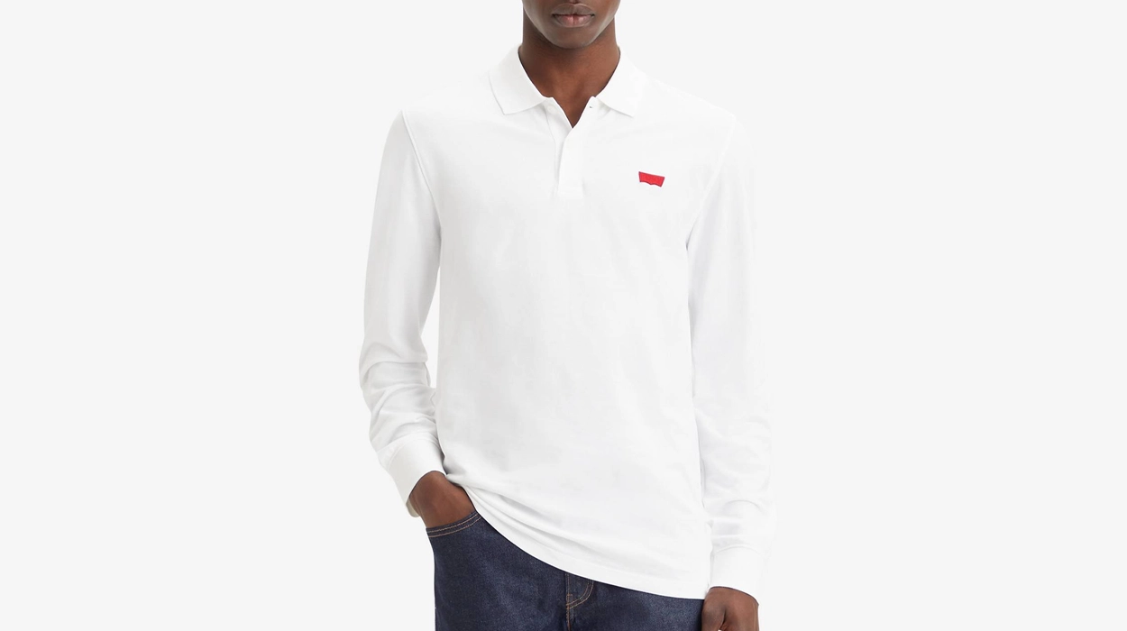 polo Levi's long sleeve Slim Housemark