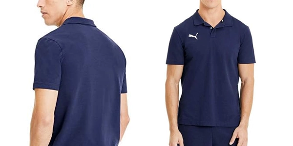 polo Puma TeamGOAL 23 morado hombre oferta
