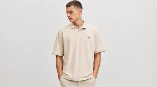 Polo gráfico de manga corta Jack & Jones Jjearchive para hombre