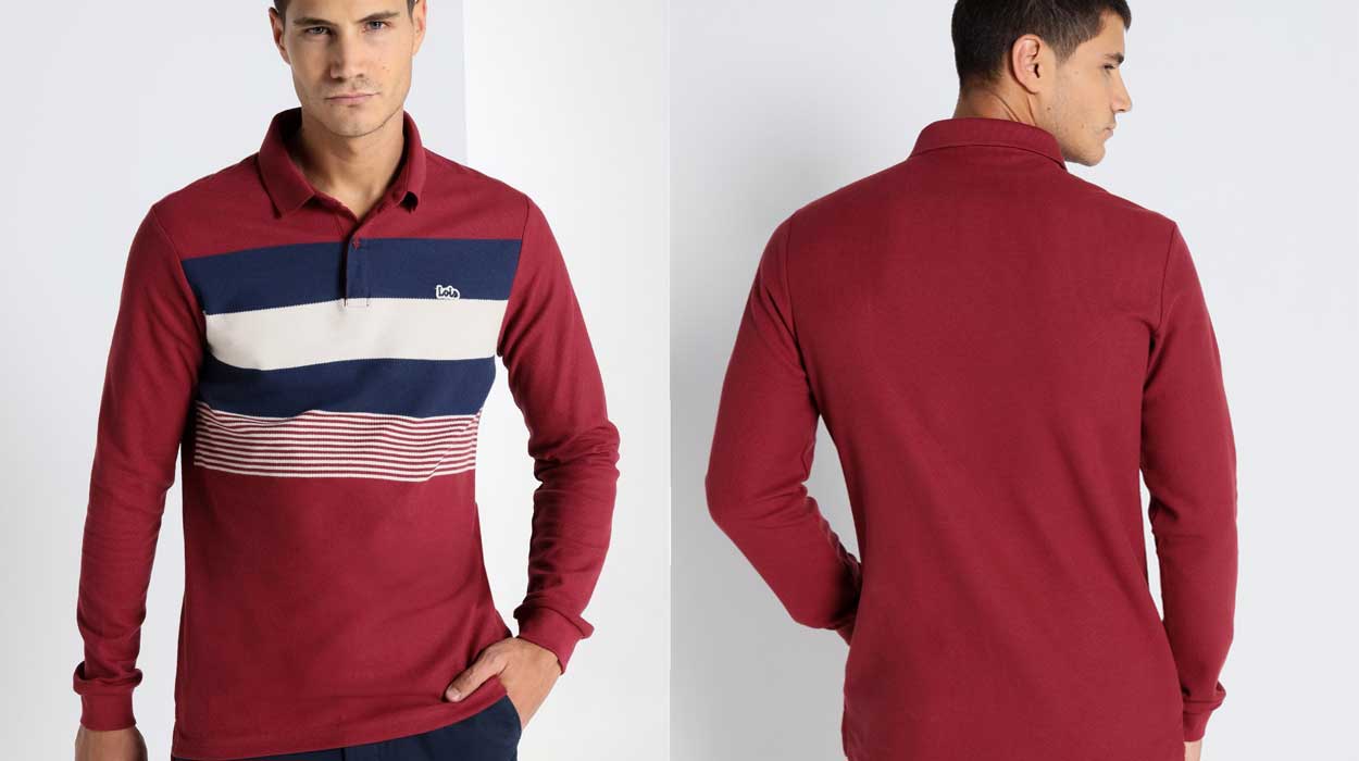 Polo de manga larga Lois Jeans barato