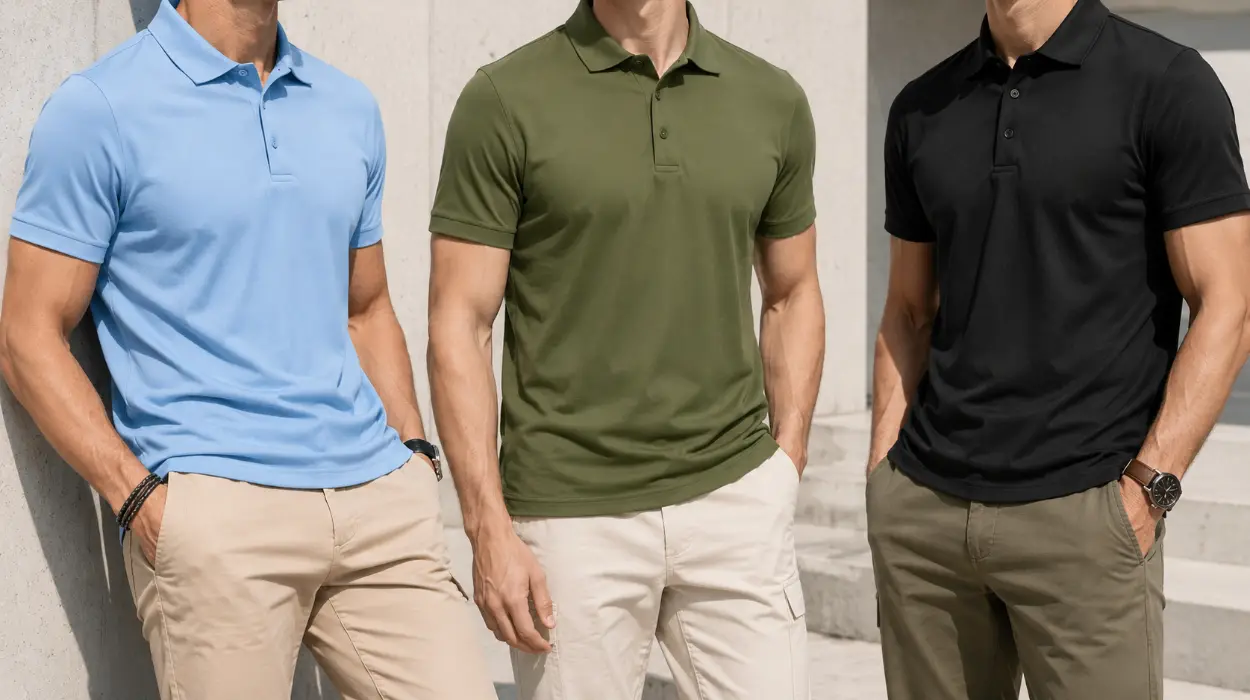 Disfruta del verano sin rozaduras con estos polos transpirables Pinspark para hombre