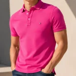 Polo ajustado Tommy Hilfiger 1985 MW0MW17771 para hombre