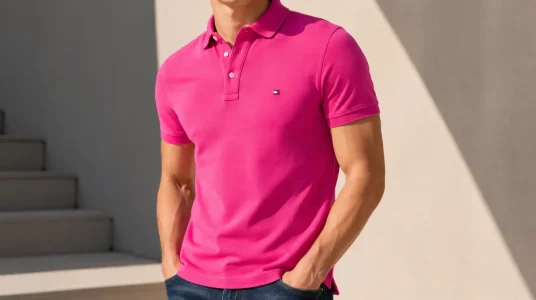 Polo ajustado Tommy Hilfiger 1985 MW0MW17771 para hombre