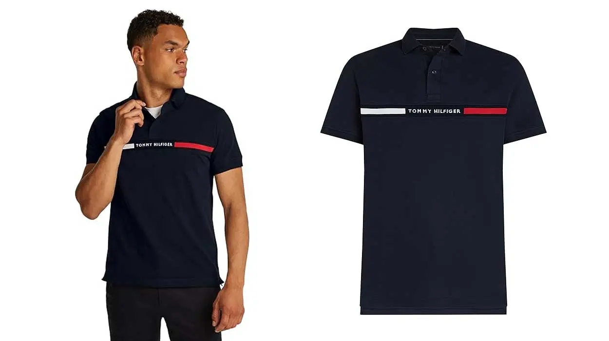 Polo Tommy Hilfiger Chest Insert Regular Fit barato