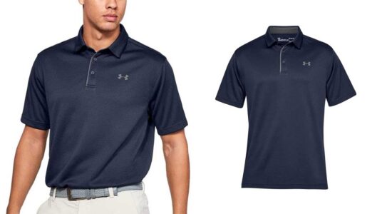 Polo Under Armour Golf tech Wicking Textured Soft Light barato