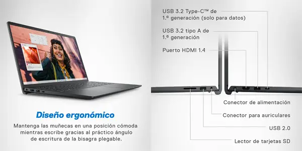 Portátil Dell Inspiron 15 3520