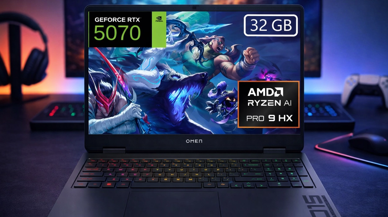 portátil gaming HP OMEN 16-ap0019ns de 16 2.5K