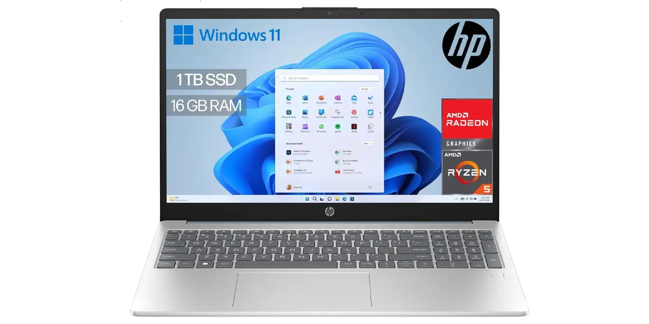 Portátil HP 15-fc0241ns FHD de 15.6"