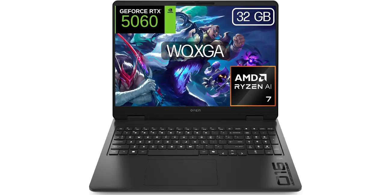 Portátil gaming HP OMEN C92RXEA 2.5K de 16"