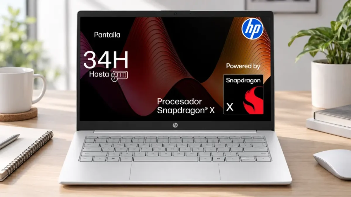 HP OmniBook 3: portátil de 14" con pantalla WUXGA, 16GB RAM y 512GB SSD, batería de larga duración