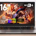 Portátil Naiklulu de 16 pulgadas con Ryzen 7, 32 GB de RAM y SSD de 1 TB: potencia de sobra para trabajar, estudiar o usar muchos programas a la vez