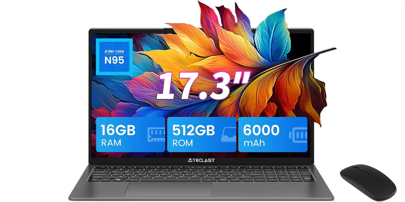 Portátil Teclast F17 Plus