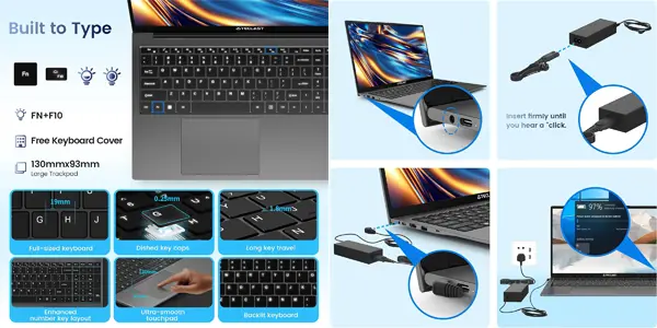 Portátil Teclast F17 Plus