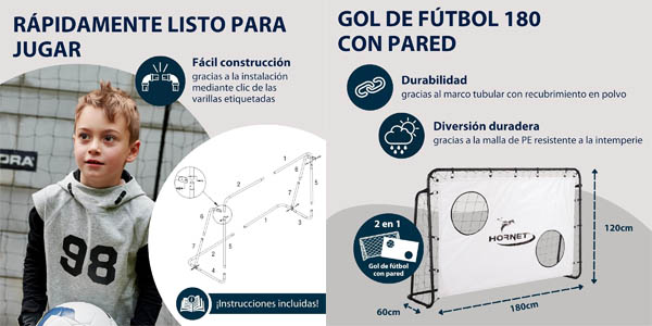 Portería desmontable Hudora Hornet