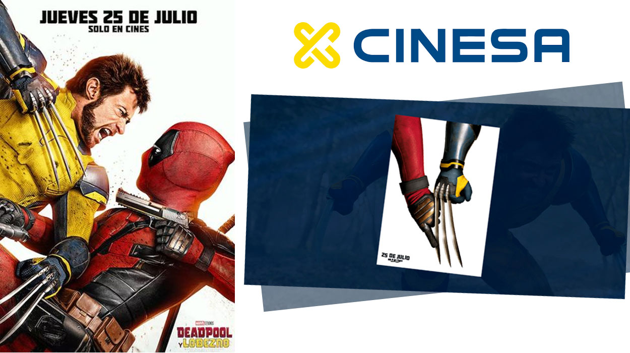 Póster Deadpool Lobezno gratis Cinesa