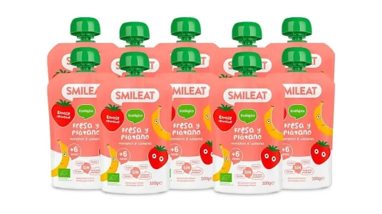 Pouches de frutas Smileat
