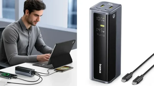 Powerbank Baseus EnerGeek de 145W y 20.800 mAh