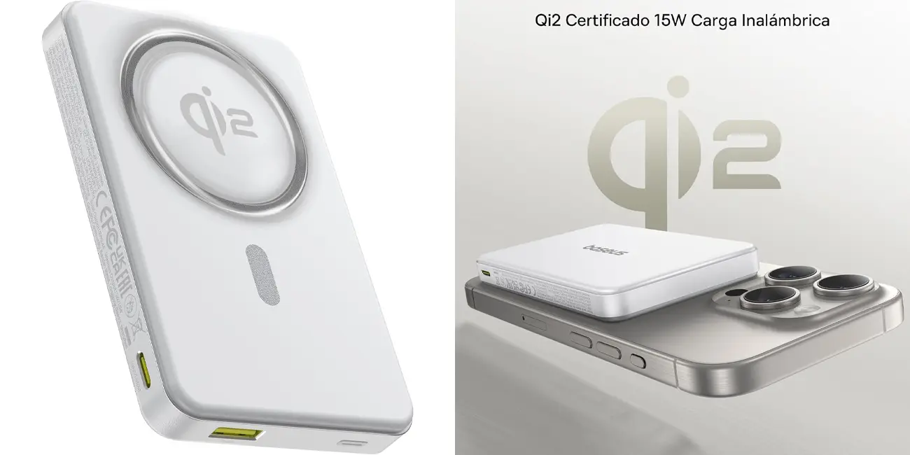 Batería externa magnética Baseus Qi2