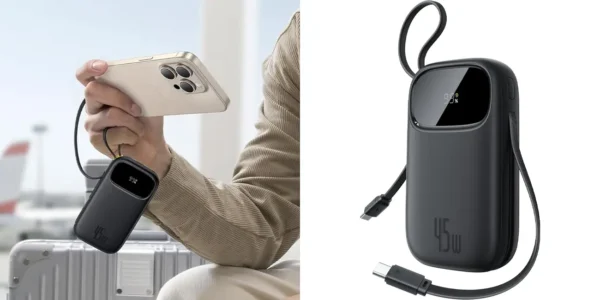 Powerbank Baseus Qpow3 de 45W y 20.000 mAh