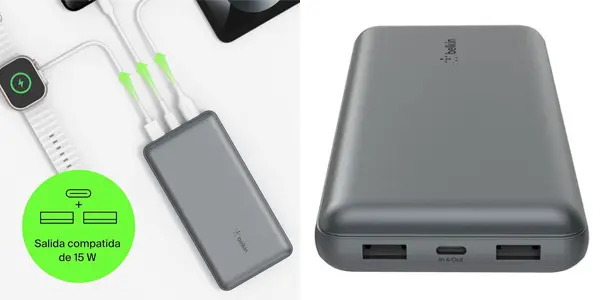 Powerbank Belkin PowerCharge de 20.000 mAh