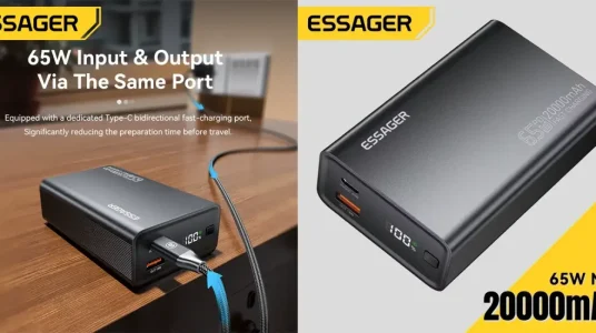 Batería externa Essager de 20.000 mAh