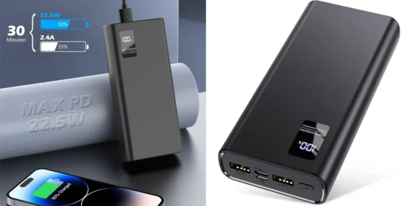 Batería portátil Hganus de 24.000 mAh