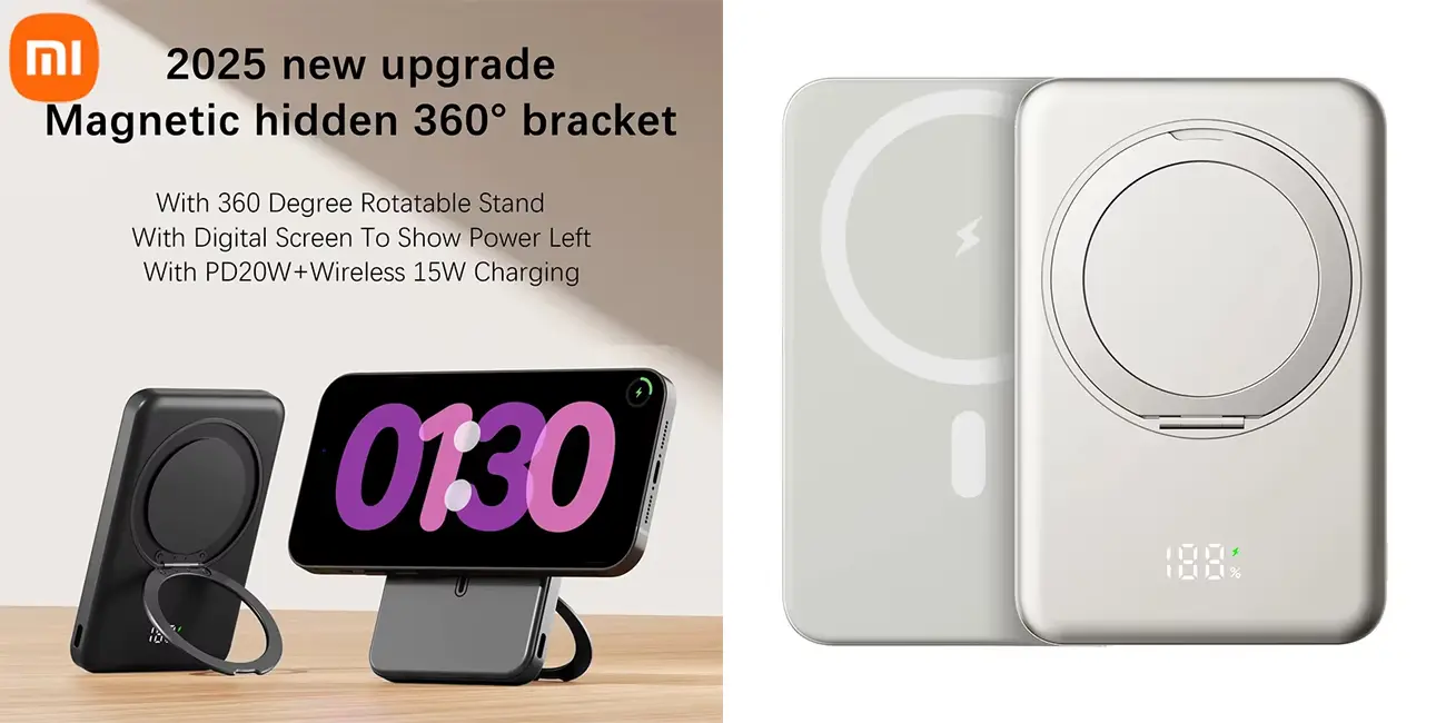 Powerbank inalámbrico Xiaomi MagSafe