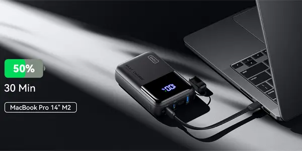 Powerbank INIU de 25.000 mAh y 100W