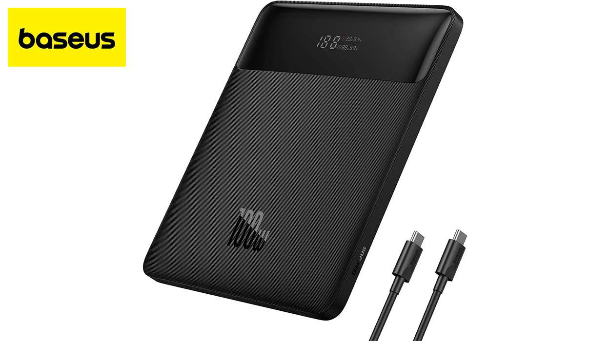 Amazon HUNDE el precio de este Powerbank Baseus de alta capacidad y velocidad para portátiles con un 40% de descuento