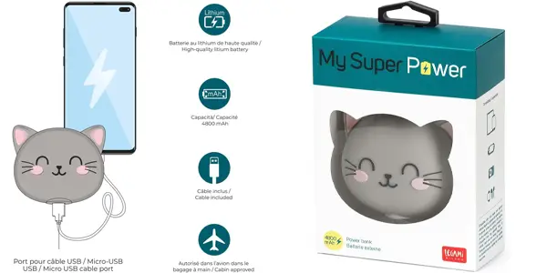 Powerbank Legami My Super Power Kitty