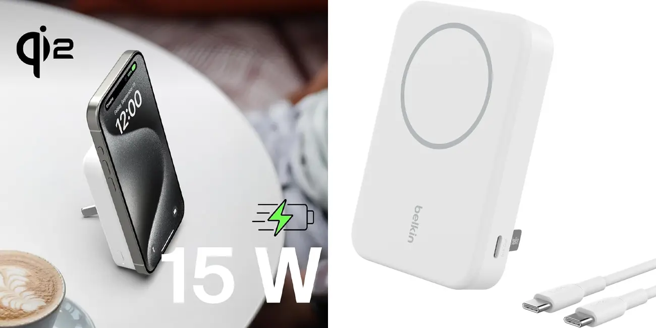 Powerbank MagSafe Belkin BoostCharge Pro de 10 000 mAh