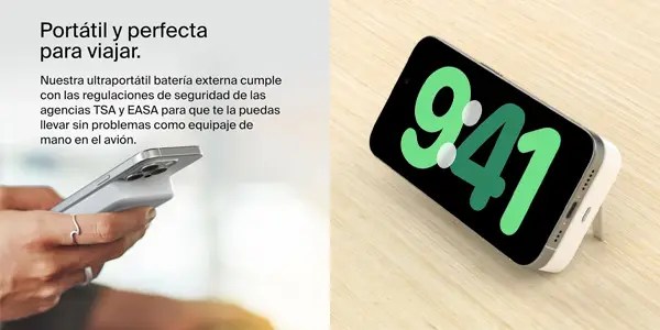 Powerbank MagSafe Belkin BoostCharge Pro de 10 000 mAh