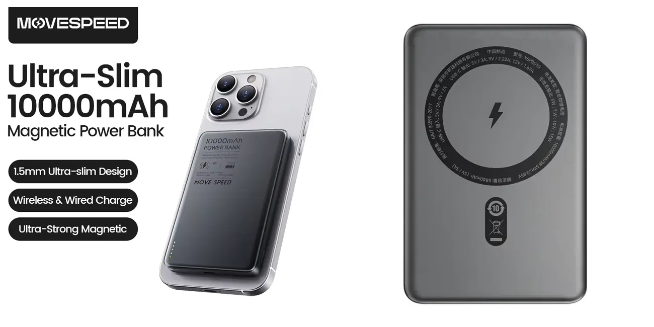 Powerbank MOVESPEED S10 MagSafe