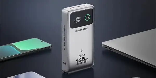 Powerbank MOVESPEED M25Pro de 25.000 mAh