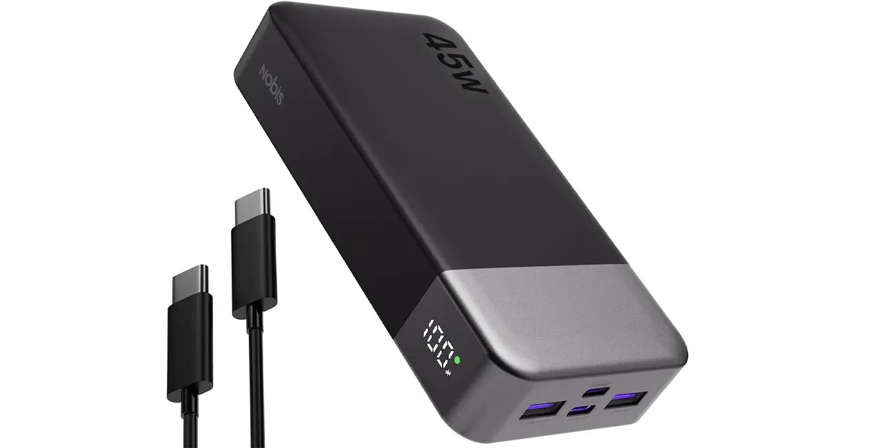Powerbank NOBIS de 20.000 mAh
