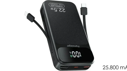 Powerbank Pamxieger de 25.800 mAh